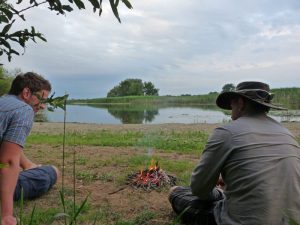 Zur Abendstimung das passende kleine Feuer