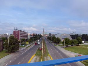 Letzter Blick nach Danzig bevor es weitergeht