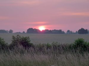 Wenigstens den Sonnenuntergang verpassen wir nicht