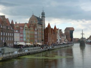 Blick auf Danzigs Altstadt