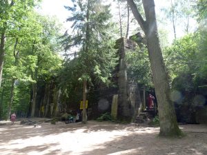 Hitlers Bunkerruine Wolfsschanze