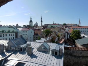 Blick auf die Altstadt Tallinns