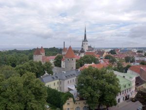 Blick auf die Altstadt Tallinns