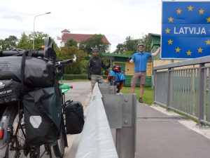 Grenzübergang Litauen/Lettland