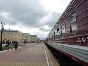 Das ist Grenze zur Mongolei - Weiterfahrt dauerte schlappe 8 Stunden