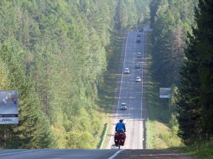 Garstige Huegel auf dem Weg zum Baikalsee
