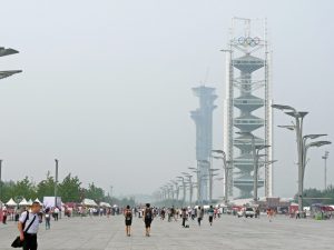 Das Olympiagelände - das größte der Welt