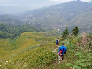 Wanderung durch die unglaubliche Landschaft