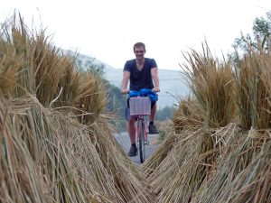 kleine Radtour zum erhai lake bei Dali