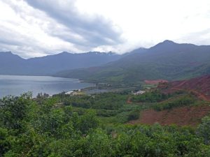 Auf dem Weg nach Hoi An wirds bergig