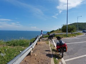Netter Ausblick nach dem Anstieg