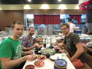 sushi und verschiedenes zum selber kochen -all you can eat in 1:15 h