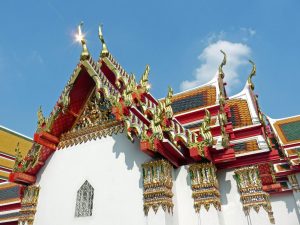 Sightseeingtour in Bangkok - da gehören Kloster natülich dazu