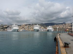 Taufe eines Luxus Kreuzfahrtschiffes ... MSC Preziosa