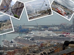 Der Hafen von Genua ist von seiner flächenmäßigen Ausdehnung und seinen Umschlagszahlen der größte Seehafen in Italien.
