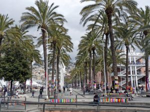 Genua Einblicke Hafen Porto Antico
