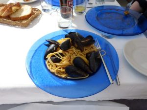 Da muss natürlich auch was aus dem Meer auf den Teller - Spaghetti cozze