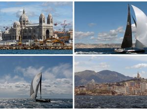 Segelregatta vor Marseille