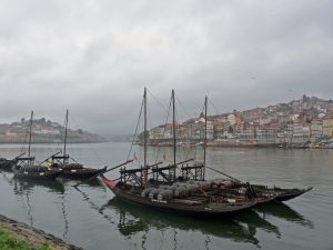 Diese Boote dienten früher zum Portwein-Transport.