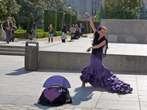 Flamenco Tänzerin in Madrid