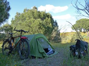 Spanien wilder Zeltplatz