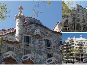 Casa Milà und Casa Batlló Sehenswürdigkeiten in Barcelona