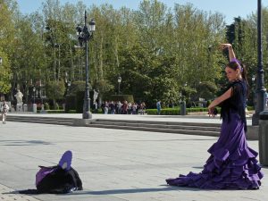 Flamenco Tänzerin in Madrid