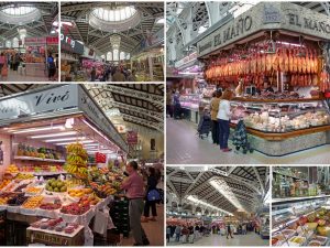 Hauptmarkt Mercado Central in Valencia
