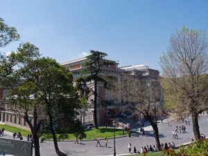 Das Museo del Prado in Madrid, Spanien, ist eines der größten und bedeutendsten Kunstmuseen der Welt.