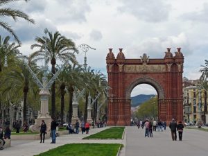 Der Arc de Triomf in Barcelona