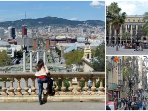 Blick auf Barcelona ... und Barcelona :-)