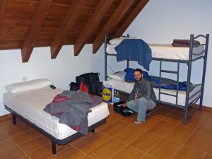 Es gibt viele unterschiedliche Herbergen auf dem Camino de Santiago