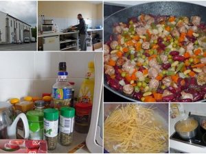 In den Pilgerherbergen wird auch wieder gekocht … (-: