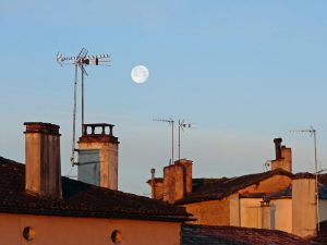Abendstimmung in Frankreich