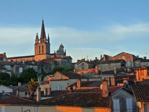 Abendstimmung in Frankreich